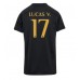 Tanie Strój piłkarski Real Madrid Lucas Vazquez #17 Koszulka Trzeciej dla damskie 2023-24 Krótkie Rękawy